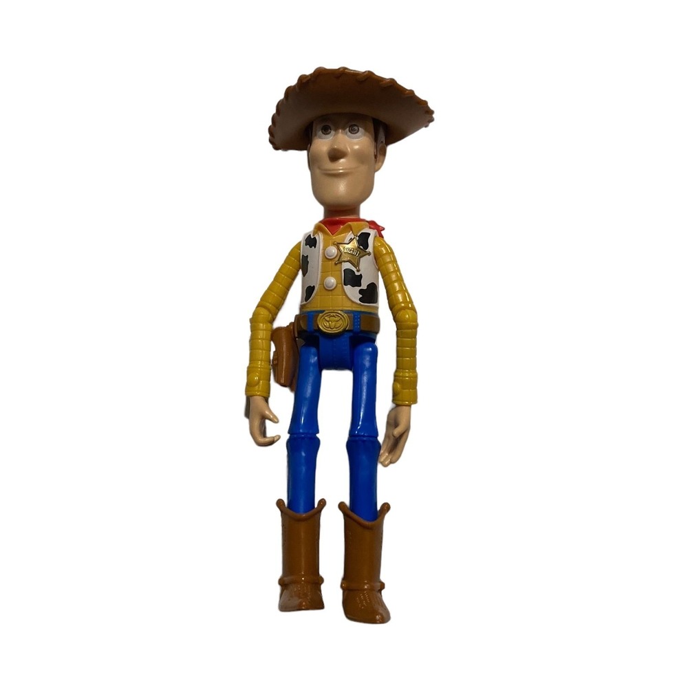 Disney Pixar Toy Story 10" Sheriff Woody Action Figure Doll with Hat 2017